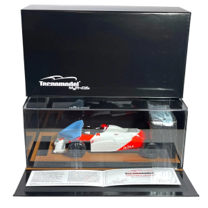 MCLAREN MP4/1C N.8 MONACO GP 1983 N.LAUDA (RAIN TYRES) WITH DRIVER 1:18 Tecnomodel Formula 1 Modellino