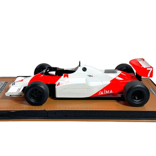 MCLAREN MP4/1C N.7 SILVERSTONE TEST DRIVE 1983 A.SENNA 1:18 Tecnomodel Formula 1 Modellino