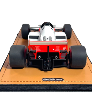 MCLAREN MP4/1C N.7 SILVERSTONE TEST DRIVE 1983 A.SENNA 1:18 Tecnomodel Formula 1 Modellino