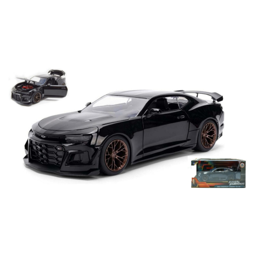 CHEVROLET CAMARO 2024 FAST & FURIOUS BLACK 1:24 Jada Toys Movie Modellino