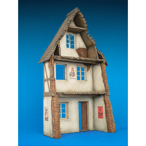 GERMAN VILLAGE HOUSE KIT 1:35 Miniart Kit Diorami Modellino