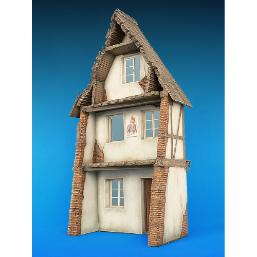 GERMAN VILLAGE HOUSE KIT 1:35 Miniart Kit Diorami Modellino