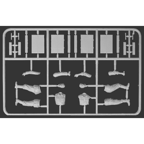 GERMAN 7,62 cm GUN FK288 WITH CREW KIT 1:35 Miniart Kit Figure Militari Modellino