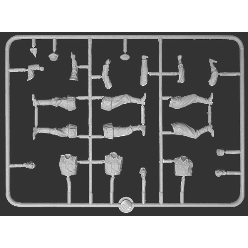 GERMAN 7,62 cm GUN FK288 WITH CREW KIT 1:35 Miniart Kit Figure Militari Modellino