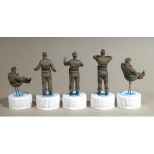 GERMAN SPG CREW RIDERS KIT 1:35 Miniart Kit Figure Militari Modellino