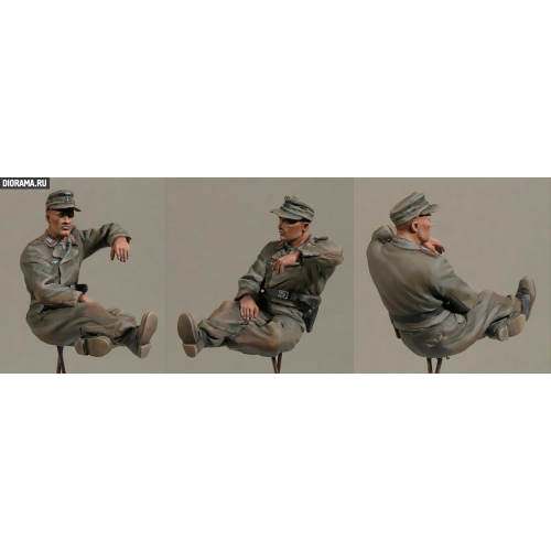 GERMAN SPG CREW RIDERS KIT 1:35 Miniart Kit Figure Militari Modellino