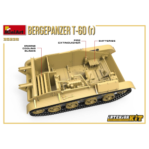 BERGEPANZER T-60 (R) INTERIOR KIT 1:35 Miniart Kit Mezzi Militari Modellino