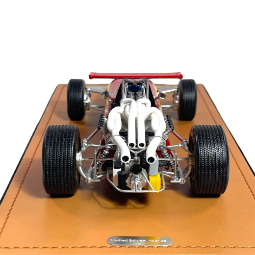FERRARI 312F1/68 NURBURGRING GP 1968 J.ICKX WITH DRIVER 1:18 Tecnomodel Formula 1 Modellino