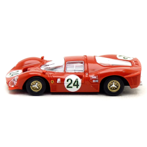 FERRARI 330P3 SPIDER N.24 DAYTONA 1967 M.PARKES-L.SCARFIOTTI 1:87 Brekina Auto Competizione Modellino