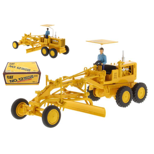CAT NO.12 MOTORGRADER 1:50 Diecast Master Mezzi Industriali Modellino