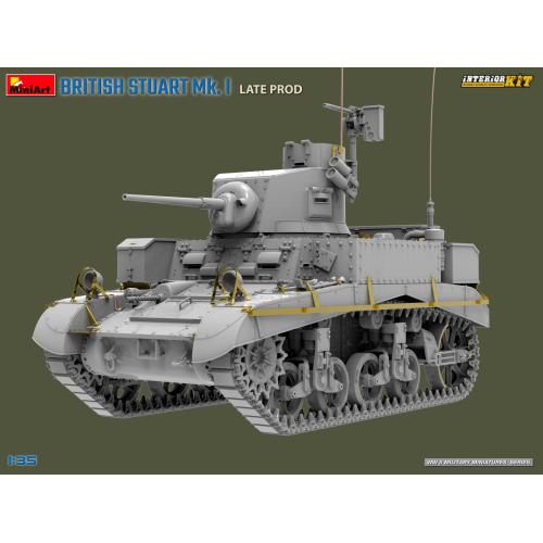 BRITISH STUART MK.I LATE PROD. INTERIOR KIT 1:35 Miniart Kit Mezzi Militari Modellino