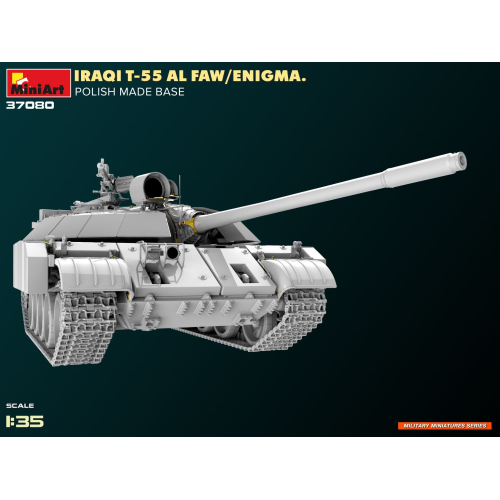 IRAQI T-55 AI FAW/ENIGMA POLISH MADE BASE KIT 1:35 Miniart Kit Mezzi Militari Modellino