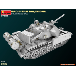 IRAQI T-55 AI FAW/ENIGMA POLISH MADE BASE KIT 1:35 Miniart Kit Mezzi Militari Modellino