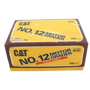 CAT NO.12 MOTORGRADER 1:50 Diecast Master Mezzi Industriali Modellino
