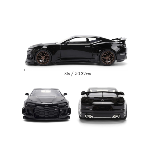 CHEVROLET CAMARO 2024 FAST & FURIOUS BLACK 1:24 Jada Toys Movie Modellino