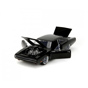 DODGE (F10) FAST & FURIOUS 1970 BLACK 1:24 Jada Toys Movie Modellino