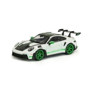 PORSCHE 911 (992) GT3 RSTRIBUTE TO CARRERA RS 2023 WHITE/GREEN 1:43 Solido Auto Stradali Modellino