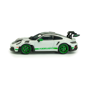 PORSCHE 911 (992) GT3 RSTRIBUTE TO CARRERA RS 2023 WHITE/GREEN 1:43 Solido Auto Stradali Modellino