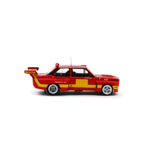 FIAT ABARTH SE 031 BERTONE GIRO D'ITALIA 1975 RED/YELLOW 1:64 Laudo Racing Auto Competizione Modellino