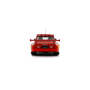 FIAT ABARTH SE 031 BERTONE GIRO D'ITALIA 1975 RED/YELLOW 1:64 Laudo Racing Auto Competizione Modellino
