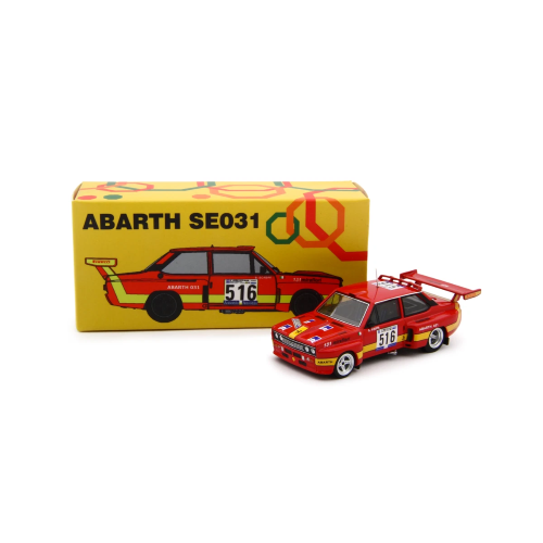 FIAT ABARTH SE 031 BERTONE N.516 GIRO D'ITALIA 1975 1:64 Laudo Racing Auto Competizione Modellino