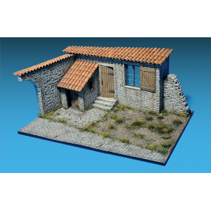 ITALIAN VILLAGE DIORAMA KIT 1:35 Miniart Kit Diorami Modellino