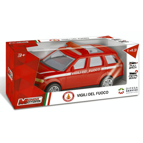 AUTO SECURITY 24 PEZZI (8 CARABINIERI+8 POLIZIA+8 VIGILI DEL FUOCO) 1:43 Mondo Motors Forze dell'Ordine Modellino