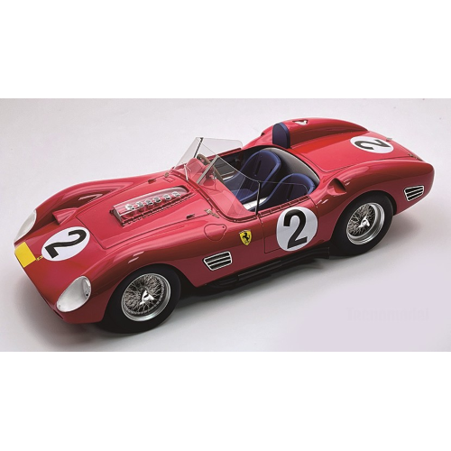 FERRARI 250 TR59-60 N.2 3RD 1000 KM NURBURGR.ALLISON-MAIRESSE-HILL 1:18 Tecnomodel Auto Competizione Modellino