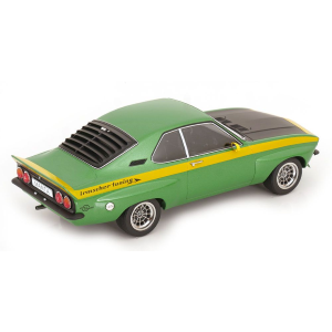 OPEL MANTA A IRMSCHER 1974 GREEN/YELLOW 1:18 ModelCarGroup Auto Stradali Modellino