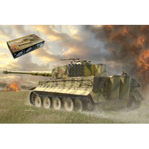 CARRO TIGER I PZ.KPFW.VI KIT 1:16 Trumpeter Kit Mezzi Militari Modellino