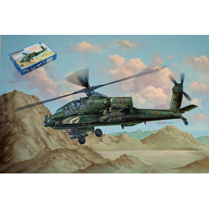 ELICOTTERO AH-64A APACHE KIT 1:48 Trumpeter Kit Elicotteri Modellino