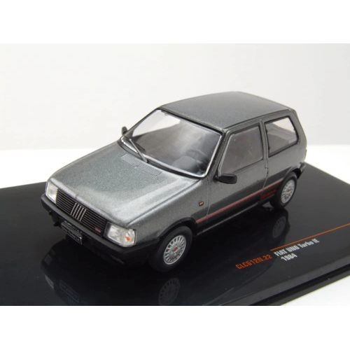 FIAT UNO TURBO I.E.1984 GREY 1:43 Ixo Model Auto Stradali Modellino