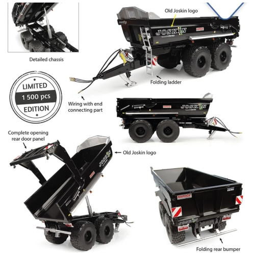 JOSKIN TRANS-KPT 22-50 BLACK VERSION 1:32 Universal Hobbies Mezzi Agricoli e Accessori Modellino