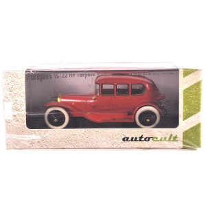 GREGOIRE 15/22HP TORPILLE SALOON ALIN & LIAUTARD 1912 RED 1:43 Autocult Auto d'Epoca Modellino