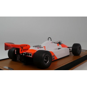 MCLAREN MP4/1B WINNER DETROIT GP 1982 J.WATSON WITH DECALS 1:18 Tecnomodel Formula 1 Modellino
