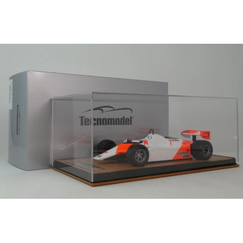 MCLAREN MP4/1B WINNER DETROIT GP 1982 J.WATSON WITH DECALS 1:18 Tecnomodel Formula 1 Modellino
