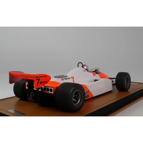 MCLAREN MP4/1B N.7 WINNER DETROIT GP 1982 J.WATSON 1:18 Tecnomodel Formula 1 Modellino