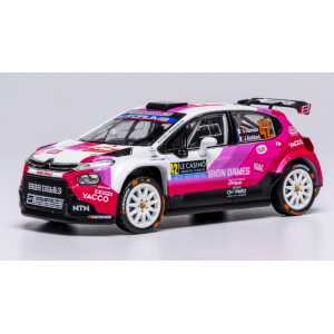 CITROEN C3 N.42 RALLY2 RALLY MONTE CARLO 2025 RUMEAU-AMBLARD 1:43 Ixo Model Auto Rally Modellino