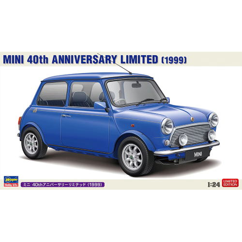 MINI 40TH ANNIVERSARY LIWITHED KIT 1:24 Hasegawa Kit Auto Modellino