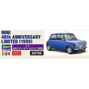 MINI 40TH ANNIVERSARY LIWITHED KIT 1:24 Hasegawa Kit Auto Modellino