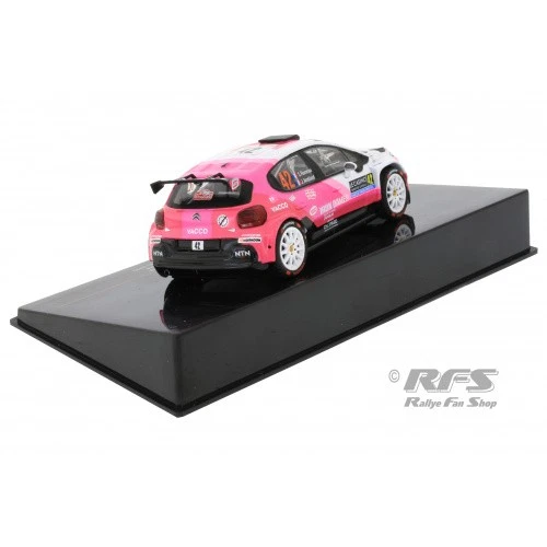 CITROEN C3 N.42 RALLY2 RALLY MONTE CARLO 2025 RUMEAU-AMBLARD 1:43 Ixo Model Auto Rally Modellino