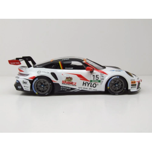 PORSCHE 911 GT3 (992) N.15 PORSCHE CUP OSCHERSLEBEN 2024 J.STIAK 1:43 Ixo Model Auto Competizione Modellino