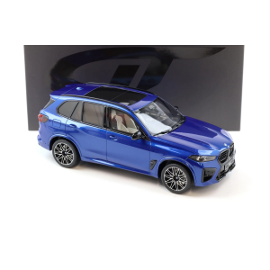 BMW X5 M COMPETITION 2023 BLUE 1:18 GT Spirit Auto Stradali Modellino
