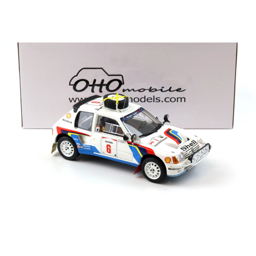 PEUGEOT 205 T16 N.6 RALLY SAFARI 1985 T.SALONEN 1:18 Ottomobile Auto Rally Modellino