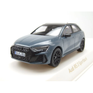 AUDI RS 3 2025 KEMORA GREY 1:43 Norev Auto Stradali Modellino