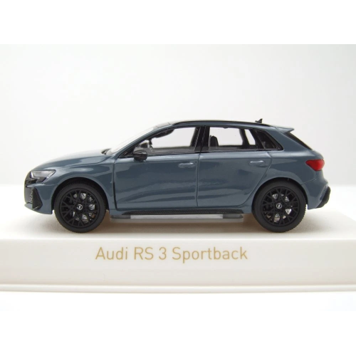 AUDI RS 3 2025 KEMORA GREY 1:43 Norev Auto Stradali Modellino