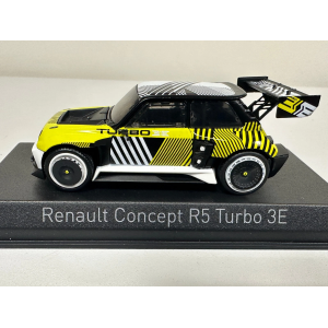 RENAUTL CONCEPT R5 TURBO 3E E-TECH 100% ELECTRIC 2024 YELLOW 1:43 Norev Auto Stradali Modellino