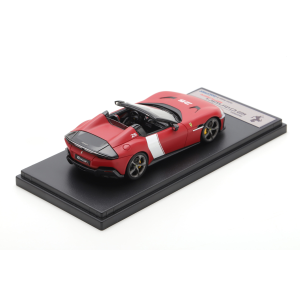 FERRARI 12 CILINDRI SPIDER 2025 MATT RACING RED 1:43 Looksmart Auto Stradali Modellino