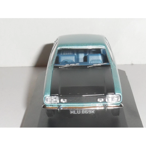 FORD CAPRI MK1 1600 GT XLR BLUE 1:43 Vanguards Auto Stradali Modellino