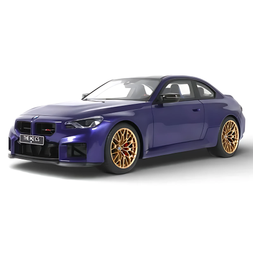 BMW M2 CS 2025 BLUE 1:18 GT Spirit Auto Stradali Modellino